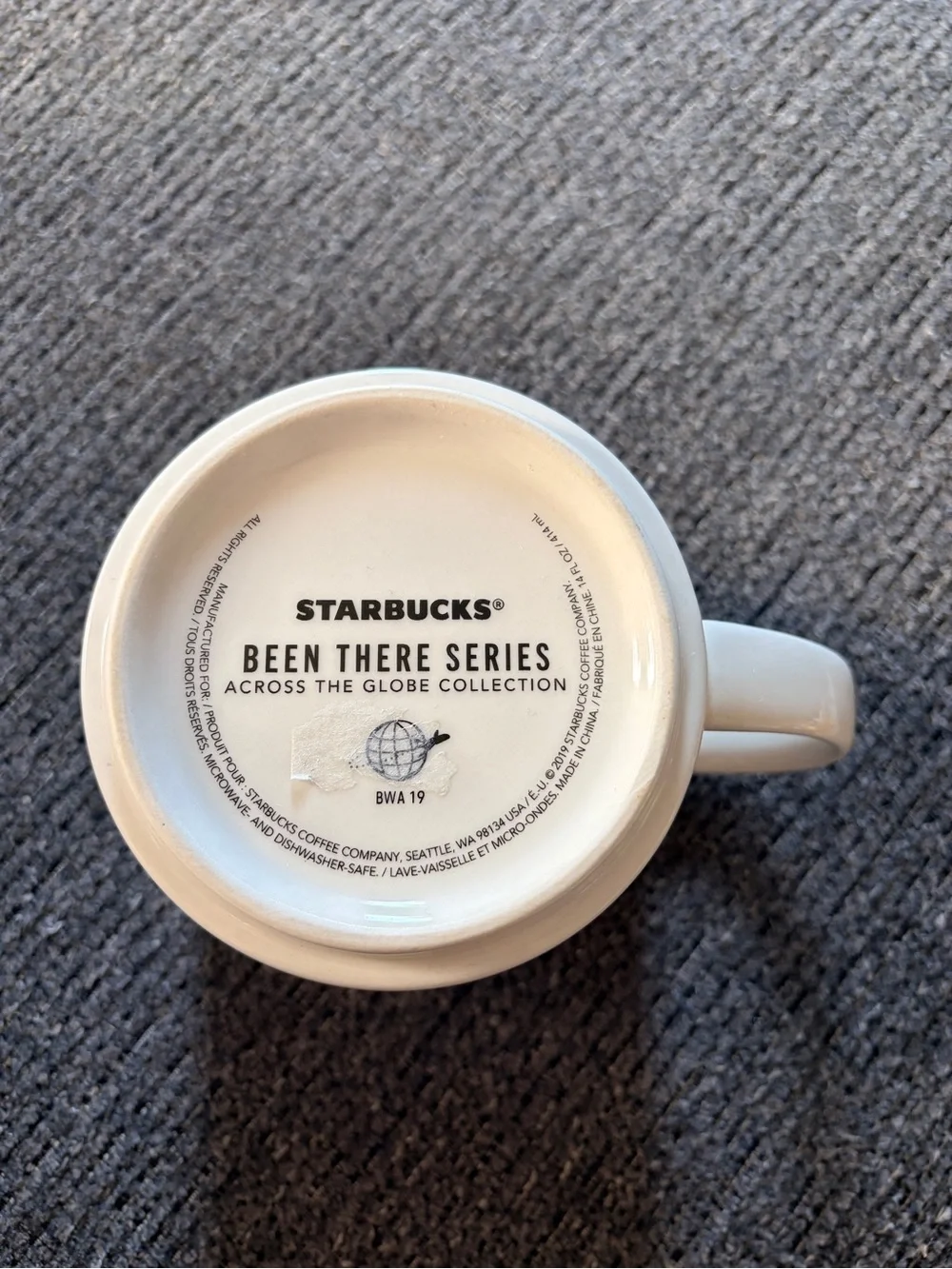 Starbucks there mug been
